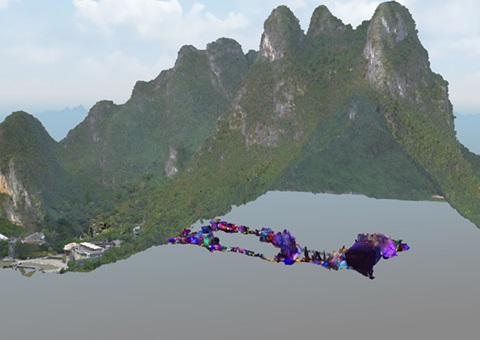 “无接触”考古新突破：：：广西实景三维手艺助力科考效率极大提升