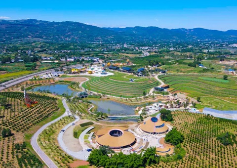 四川金堂：：：从“卖产品”到“卖风物”！！！墟落妄想铺路让橘香飘出新滋味